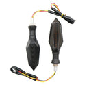 2Pcs Motorcycle Turn Signal Light Led Flow Flashing Motorcycle Universal In
