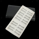 10 Pairs 10mm Makeup Practice Eyelashes Extension For Beginner Teaching