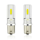 2Pcs Ba15S 1156 Cob 30W Car Reversing Turn Signal Light Led Tail Light Bulb O4H4