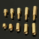 300Pcs M3 Brass Hex Column Standoff Support Spacer Screw Nut Assortment Kit