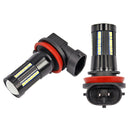 2 PCS H8/H11-2016-66SMD LED 12V Auto Car Fog Light Headlight Bulbs