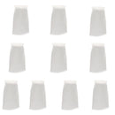 10pcs 100um Aquarium Tank Filter Bag Fish Tank Felt Filter Sock inch Ring Dia.