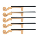 4/4 Exquisite Unfinished Solid Wood Violins Blank Neck Fingerboard Luthier Tools
