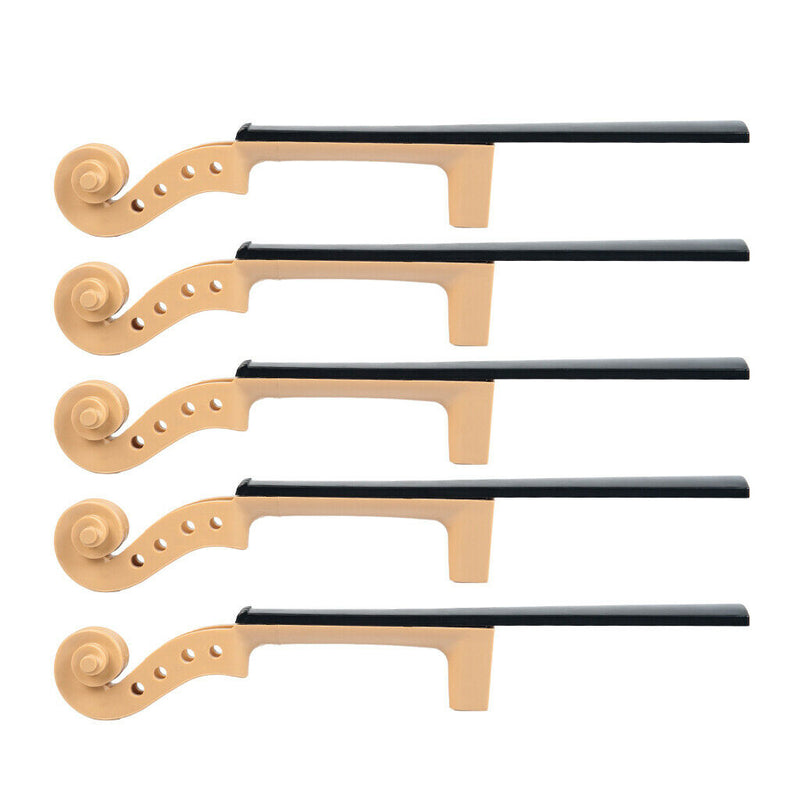 4/4 Exquisite Unfinished Solid Wood Violins Blank Neck Fingerboard Luthier Tools