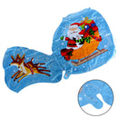 Christmas elk pulling car foil balloons party decor toys inflatable BalRKES