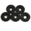 5Pcs Abrasive Tools 115Mm Strip Wheels Paint Rust Removal Clean Angle Grind