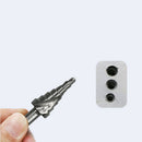 4-16.5Mm High Speed Steel 6542/M2 Triangular Handle Spiral Groove Step Dril