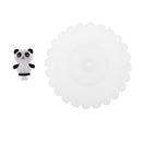 Silicone Cartoon Cup Cover Creative Anti-Dust Sealing Coffee Lid Caps(1) A