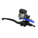Black Front Hydraulic Brake Clutch Master Cylinder Lever Set Assembly Left