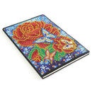 DIY Flower Special Shaped Diamond Painting 50 Pages A5 Notebook Sketchbook