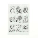 Hedgehog Transparent Stamps For DIY Scrapbooking Album Paper Cards ME