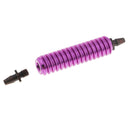 1/8 RC Nitrol Engine Fuel Tank Air Cooler Back Pressure Metal Purple for HSP