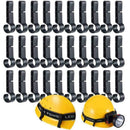 10Pcs/Pack Durable Plastic Headlamp Clips Helmet Hard Hat Safety Cap Hook