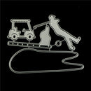 Golf Course Design Metal Cutting Dies For DIY Scrapbooking Album Cards 3c