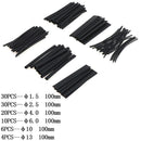 100Pcs/set 100mm 2:1 Heat Shrink Tubing Polyolefin Tube Sleeving OZ