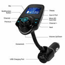 Bluetooth In-Car Wireless FM Transmitter MP3 Radio USB Charger Kit Car 2 Ad G4J3