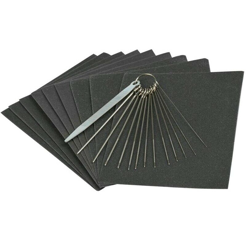 Guitar Luthier Tool Set Include 13 Stainless Steel Guitar Bridge Saddle Nut