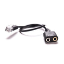 2 X 3.5mm to RJ9 Jack Adapter Convertor PC Audio Cable Headset Telephone -PS Gw