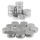 22 Packs 150ml+10ml Lotion Lip Balm Soap Tins Tea Leaf Pills Glitters Herbs Jars
