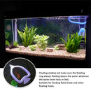 2pcs With Suction Cup Aquarium Feeding Ring Floating Food Circle Pet Supplies