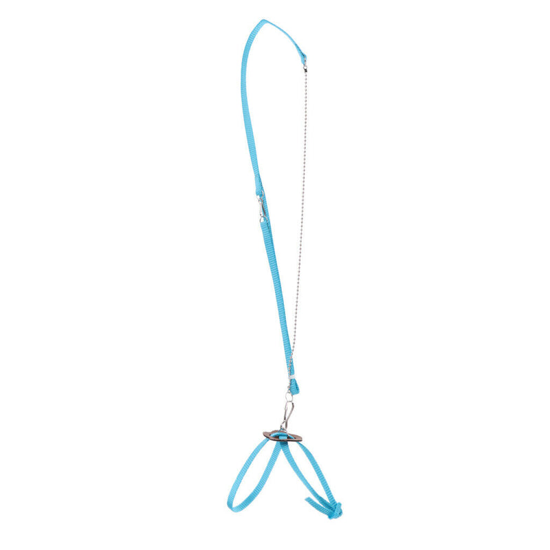 2Pcs Adjustable Nylon Pet Reptile Lizard Hauling Rope Walking Cable Harness