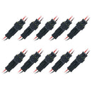 10 Sets 2Pin Car Waterproof Electrical Connector Plug with Wire Marine