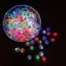 100pcs Mini Led Lamps Flash Balloon Light With Battery Luminous Lantern For F7M5