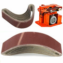 10pcs 2"x 27" Sanding Abrasive Belts 60/120/150/240 Grit For Sander Grinding