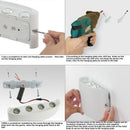 Led Wall Lamp 8W Up/Down Lighting Indoor Double-Head Curved Waterproof Wall