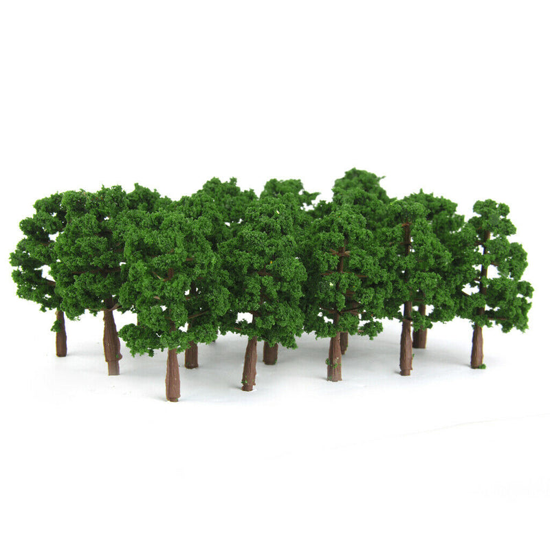 Pack Of 40pcs Trees Models 1: 150 N Building Park Garden