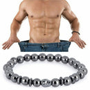 Magnetic Bracelet Skeleton Beads Hematite Stone Health Care Jewel OZ