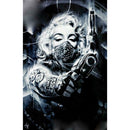 5D DIY Full Drill Diamond Painting Brave Women Cross Stitch Embroidery Kits
