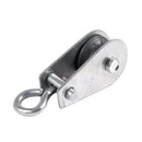 5 Pcs 0.03T 30kg 66.1Lbs Metal Lifting Crane Pulley Block V9U6