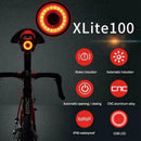 XLite100 Waterproof Bicycle Smart Brake Light LED USB New## Rear Bike Light F1T3
