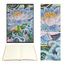DIY Lotus Special Shaped Diamond Painting 50 Pages A5 Sketchbook Notebook