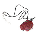 Fashion Red Agate Pendant Necklace Lady Women Gift