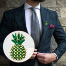 Elegant Pineapple Pins Brooch Rhinestone Badges Jacket Jewelry Ornaments A