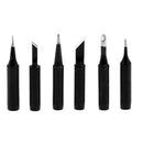 6pcs/set Lead-Free New Solder Iron Tip 900M-T Iron Tips for Hakko Iron Tip