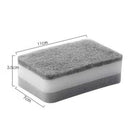 5PCS Strong Magic Sponge Cleaning Brush Dish Bowl Washing Sponge Kitchen ClS Ew