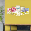5pcs 5D DIY Full Drill Diamond Painting Butterfly Cross Stitch Kit Decor