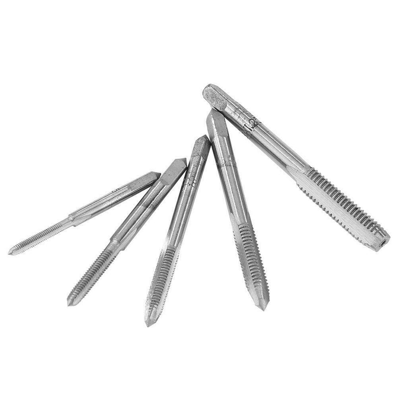 5pcs M3 M4 M5 M6 M8 Spiral Thread Right Hand Tap Drill Tapping Plug Tap Die