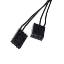 10Way 4-pin pc cpu pwm cooling fan controller hub sata power socket split FT