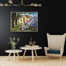 Full Round Drill 5D DIY Diamond Painting House Wall Picture Mosaic (B123)