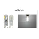 10 X G9 5W LED Dimmable Capsule Bulb Replace Light Lamps AC220-240V, White S4P7