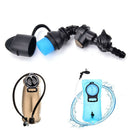New Water Bag Silicone curved Hydration Pack Suction Nozzle Bite Valve BladderMO