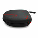 Black Storage Case Bag Portable EVA Carrying Hard Box Earphone Headphone Pouch