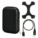 Case Bag+Micro-USB 3.0 Cable+Silicone Cover For 2.5 inch WD Seagate HDD Har P3J7
