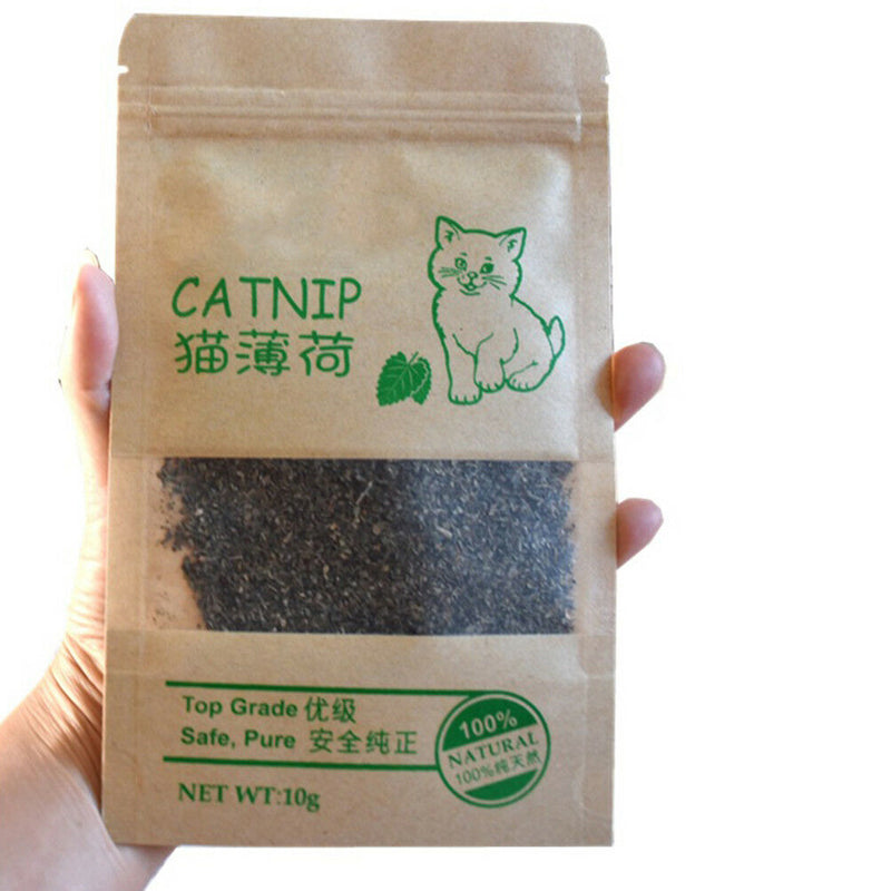 Pet supplies natural fancy cat dried catnip novelty kitten relax catmint to FT