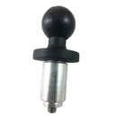 Motorcycle Bicycle Bracket Black Fork Base With 1 Inch Ball Head For Ram Mo