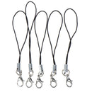 10Pcs Lanyard keychain for USB flash drive strap string black PN RES